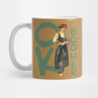 Delacroix Ok Boomer Girl Mug